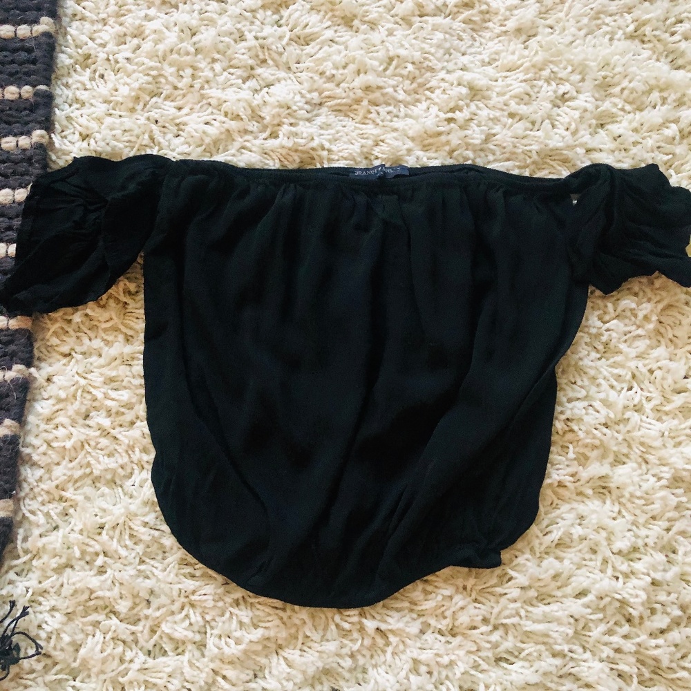 Brandy Melville Tops | Black | Crop Top |